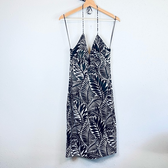 Christian Lacroix Botanical Print Keyhole Satin Mini Cocktail Dress Sz XS NWT - Picture 6 of 16